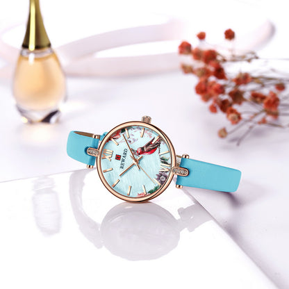 Wendy Watch Leather, Blue colour