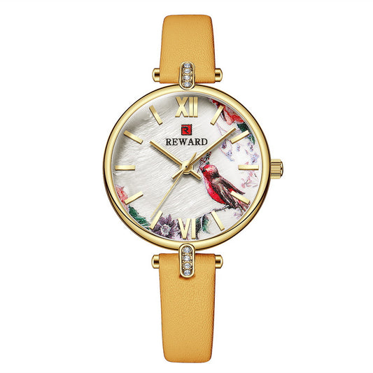 Wendy Watch Leather, Yellow colour