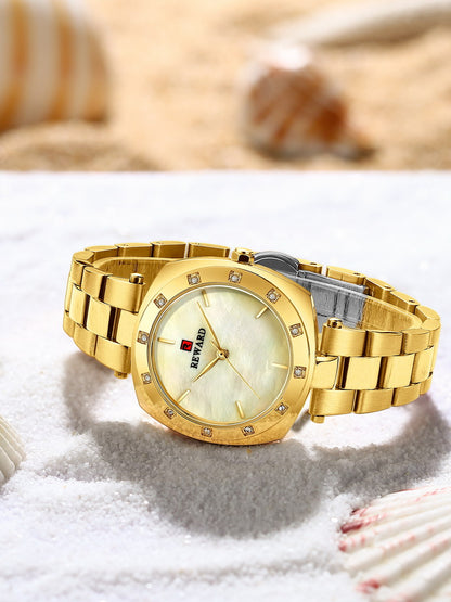 Palermo Watch Steel, Gold colour