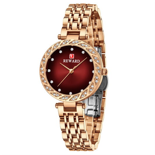 Stella Watch Steel, Pink Red colour