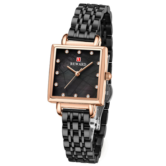 Lyca Watch Steel, Black and Pink colour