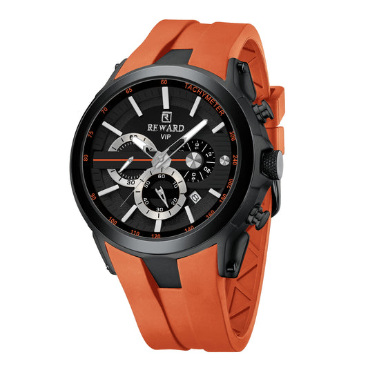 Storm Multifunction Watch Silicone, Orange colour