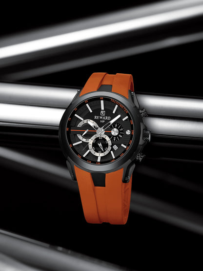 Storm Multifunction Watch Silicone, Orange colour