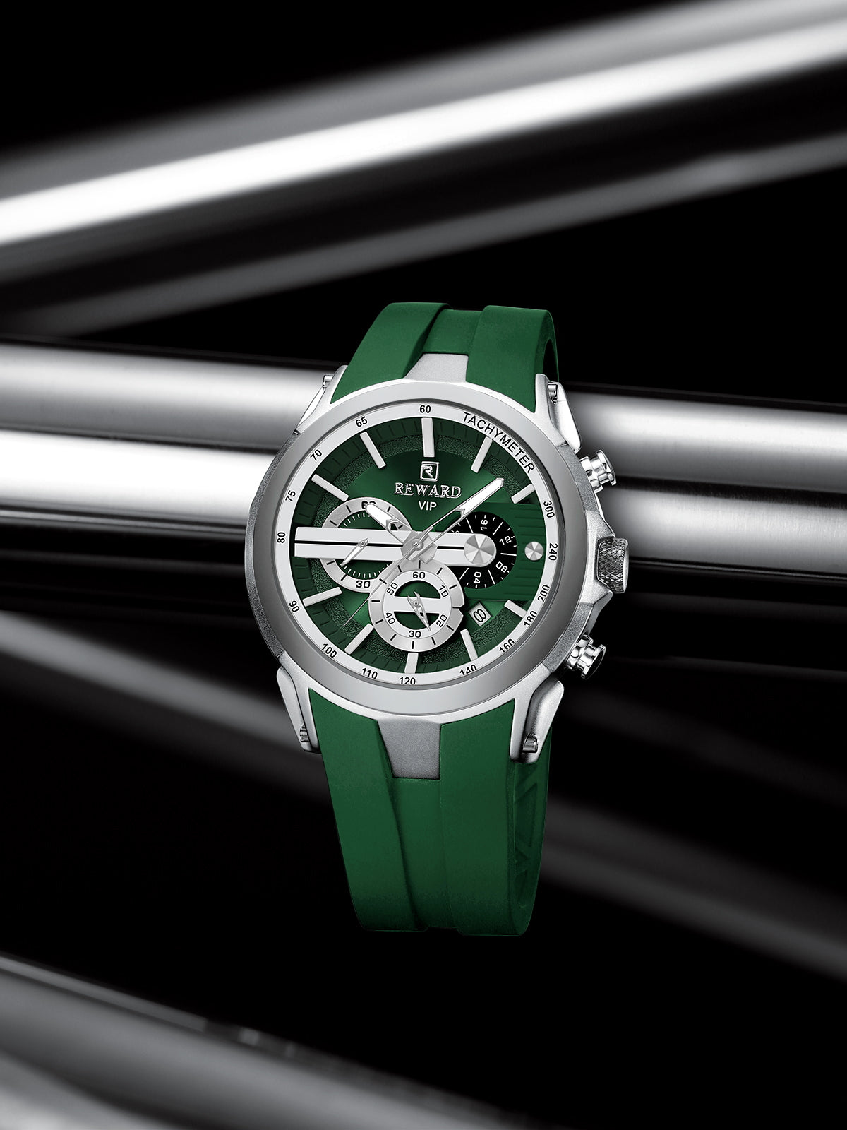 Storm Multifunction Watch Silicone, Green colour