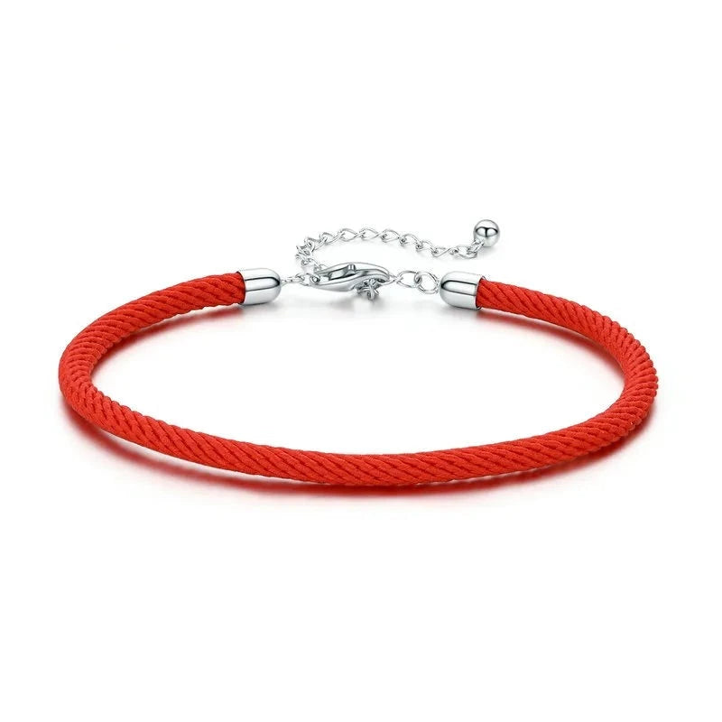 SIA Rope Bracelet, Red Colour