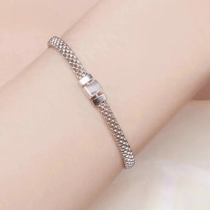 GENOVA Chain Bracelet, Silver Colour