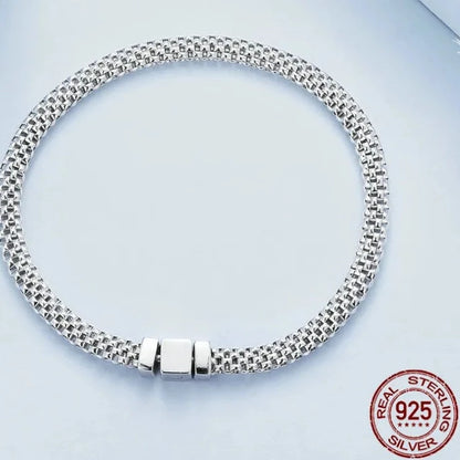 GENOVA Chain Bracelet, Silver Colour