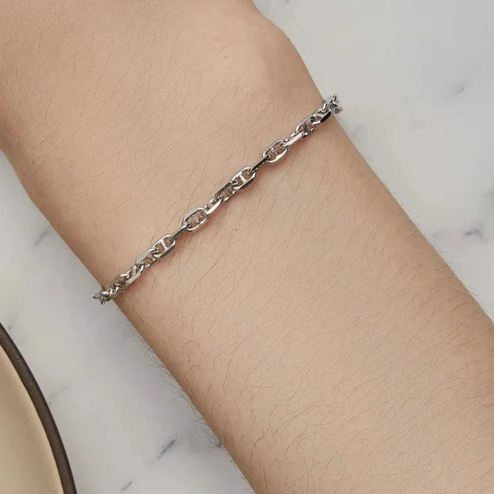 LEXUS Chain Bracelet, Silver Colour