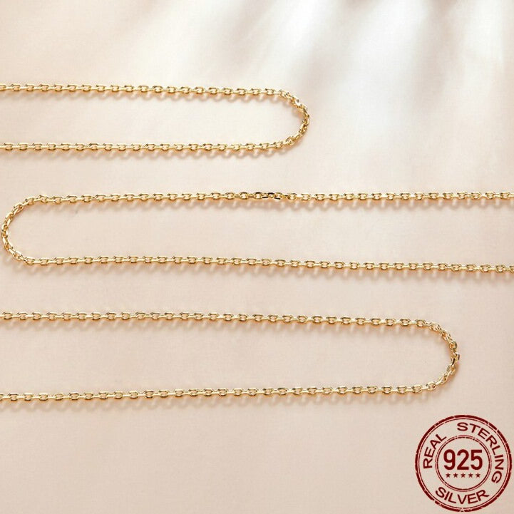 FELINI Chain Necklace, Gold Colour